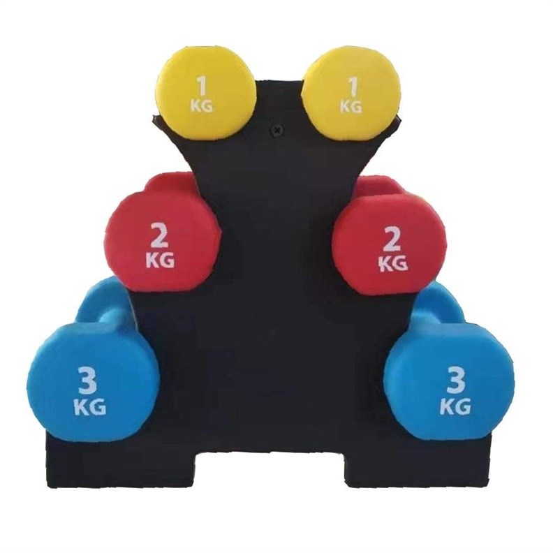 No name 12KG NEOPRENE DUMBBELL WITH