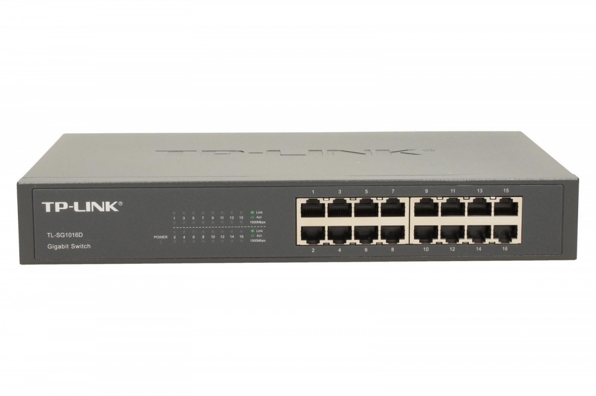 TP-LINK  16-Port Gigabit Desktop/Rackmount Switch |