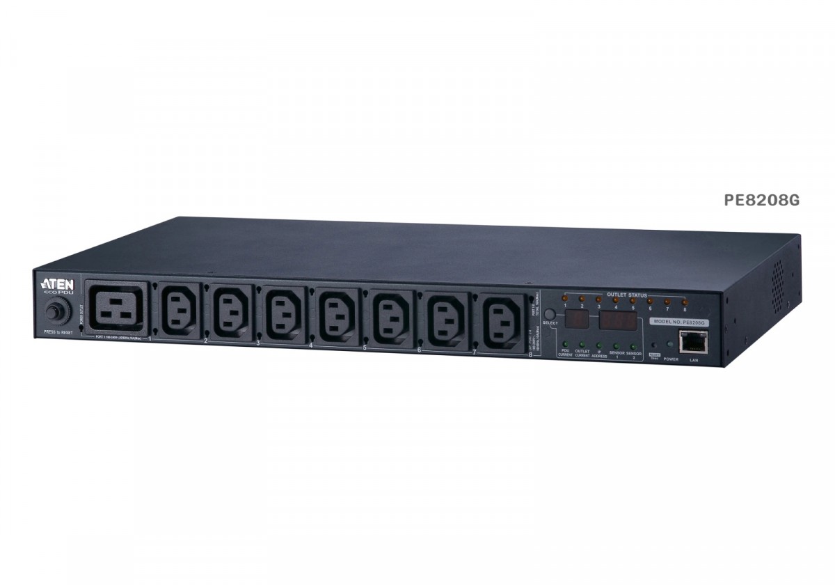 ATEN  16A Per outlet Metered 8