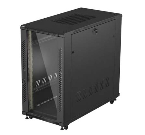 LANBERG  19" 22U 600x1200 black floor-standing