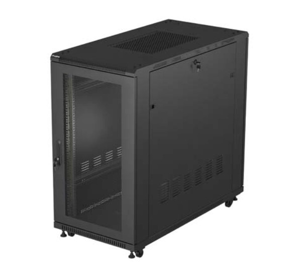 LANBERG  19" 22U 600x1200 black floor-standing