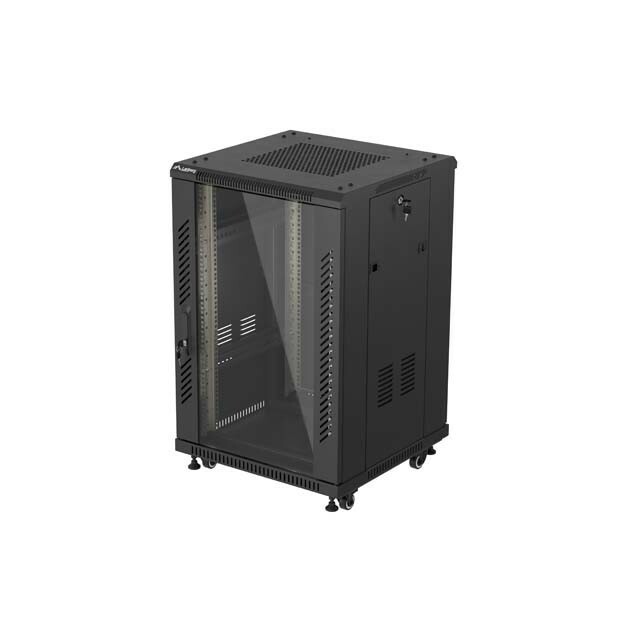 LANBERG  19-inch 18U floor-standing rack cabinet