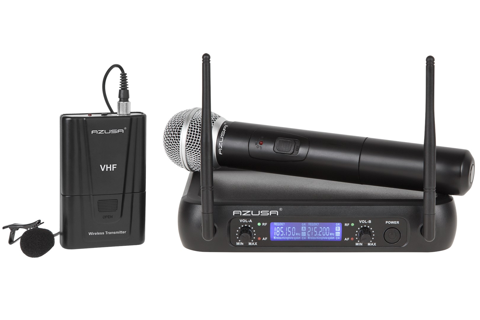 No name 2-channel VHF microphone WR-358LD