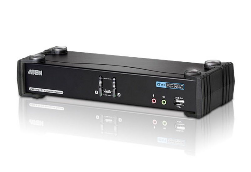 ATEN  2-Port USB DVI CH7.1