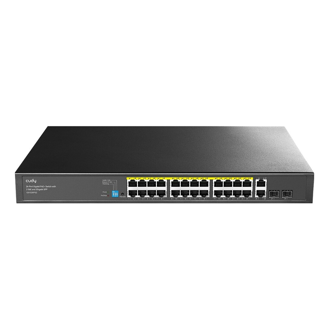 Cudy 24-GbE PoE switch w/ 2
