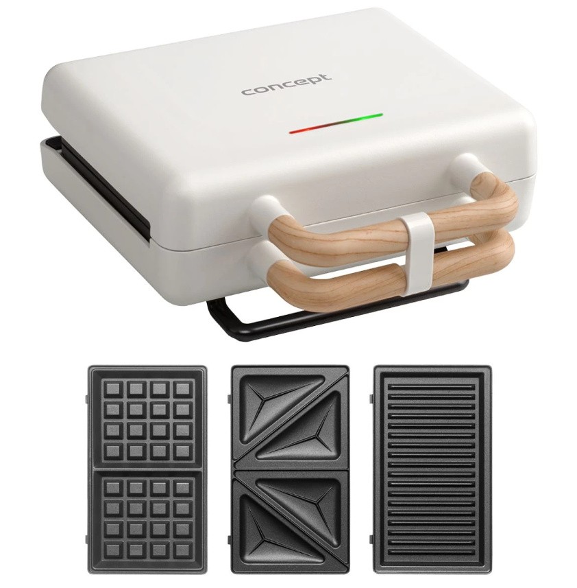 Concept 3-in-1 Sandwich Maker 800W SV3090
