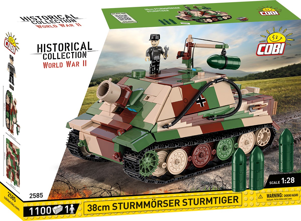 Cobi Klocki 38 cm Sturmmörser Sturmtiger