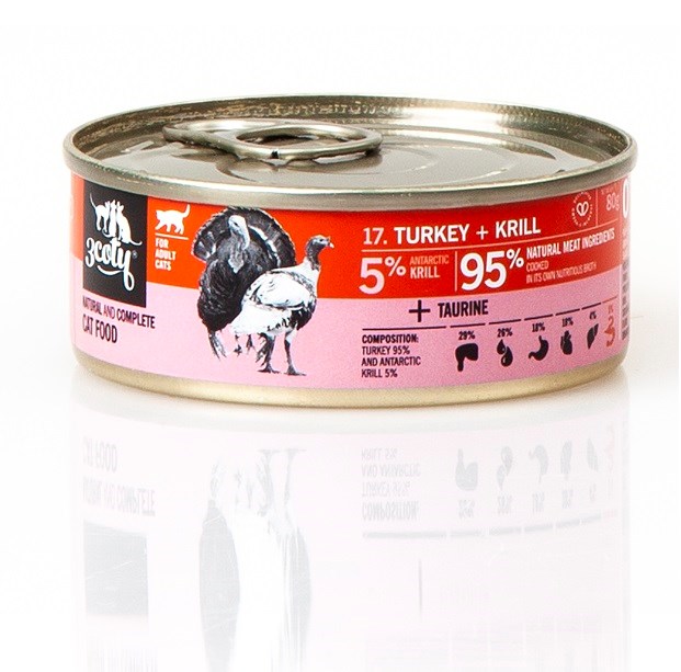 3coty Turkey with krill - wet