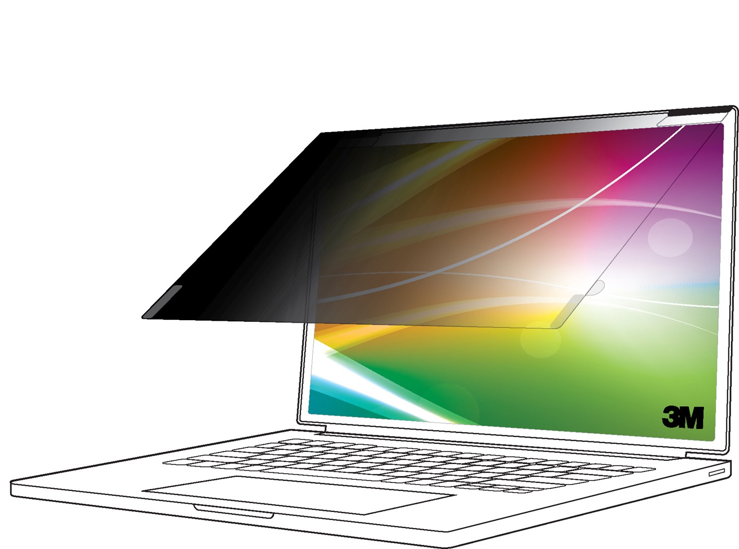 3M  Bright Screen Privacy Filter for