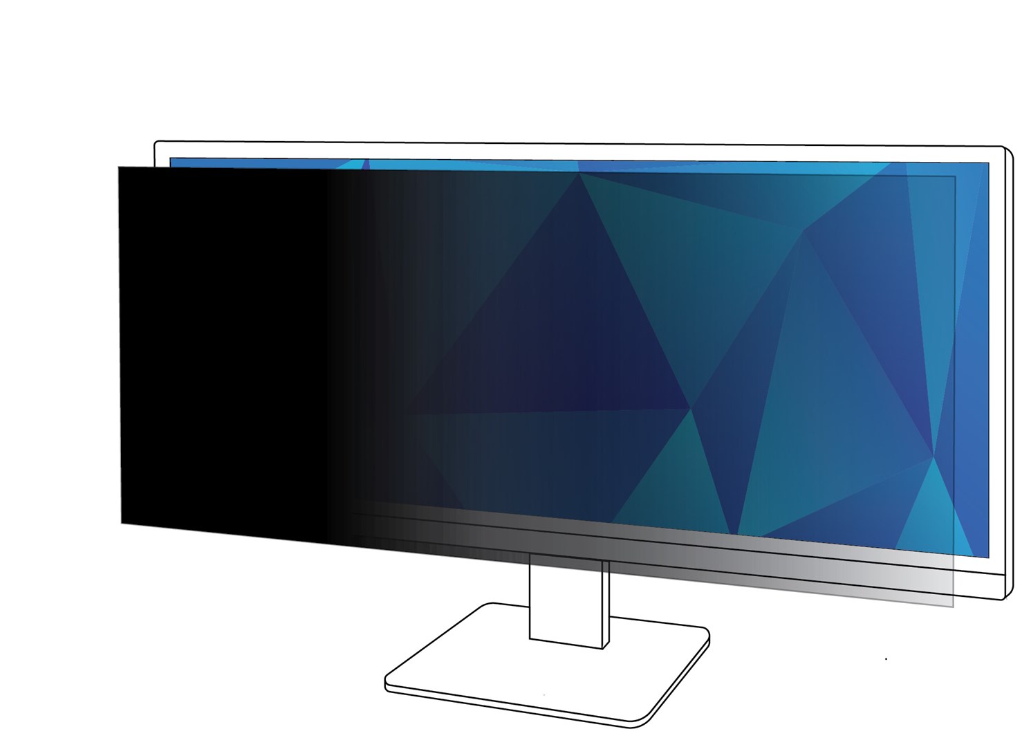 3M  Privacy Filter for 38in Monitor