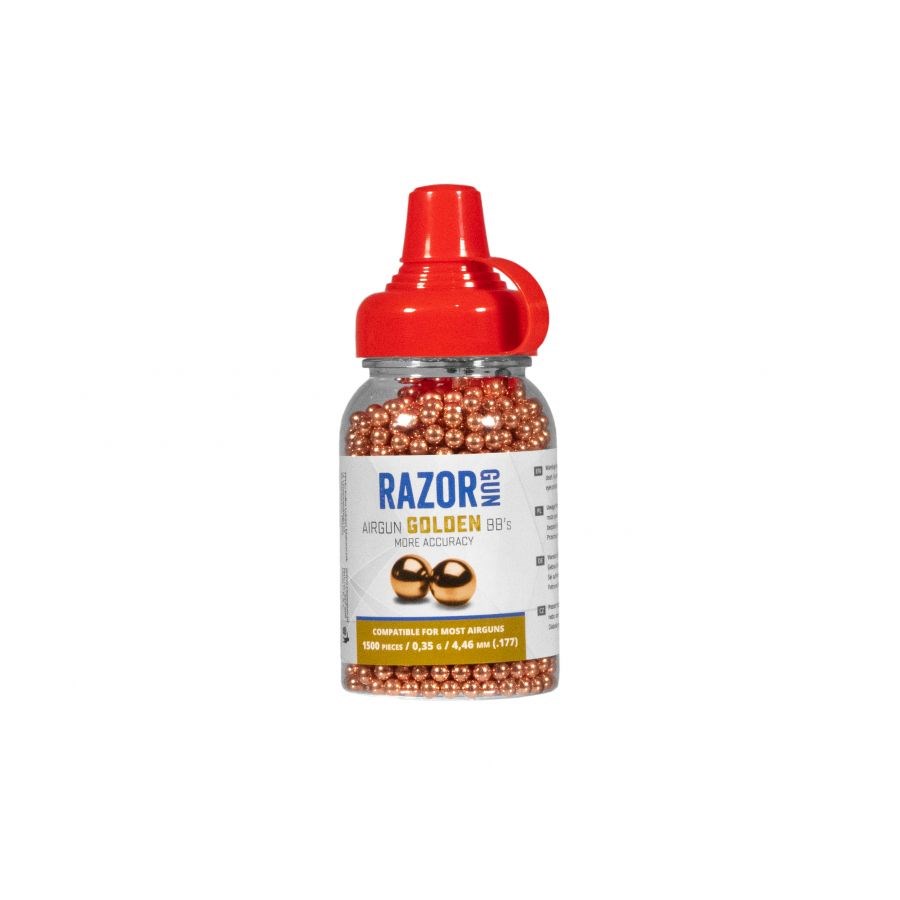 RazorGun 4.46 mm BBs  Golden