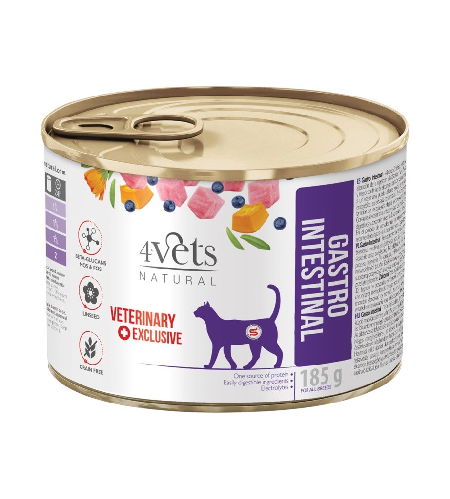 4vets Natural Gastro Intestinal Cat -