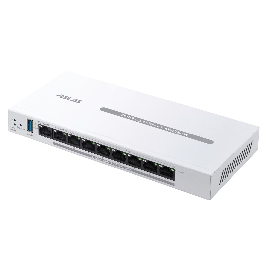 ASUS 9-Port Gigabit PoE+ VPN Wired