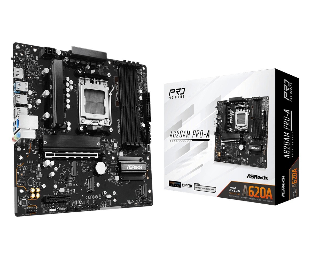 ASRock  A620AM PRO-A AM5 4DDR5 HDMI