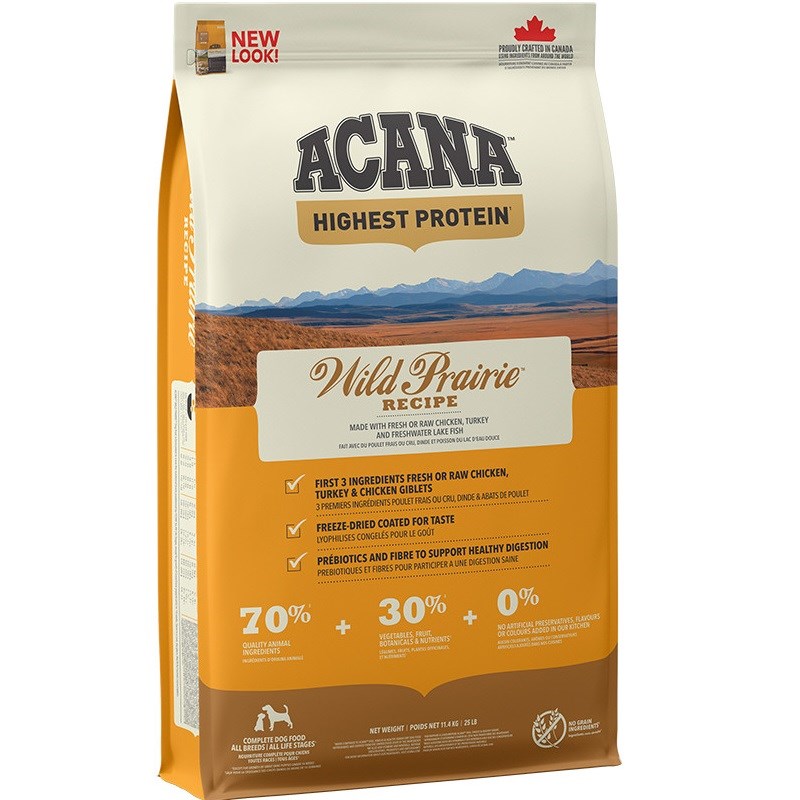ACANA  Highest protein Wild Prairie Dog