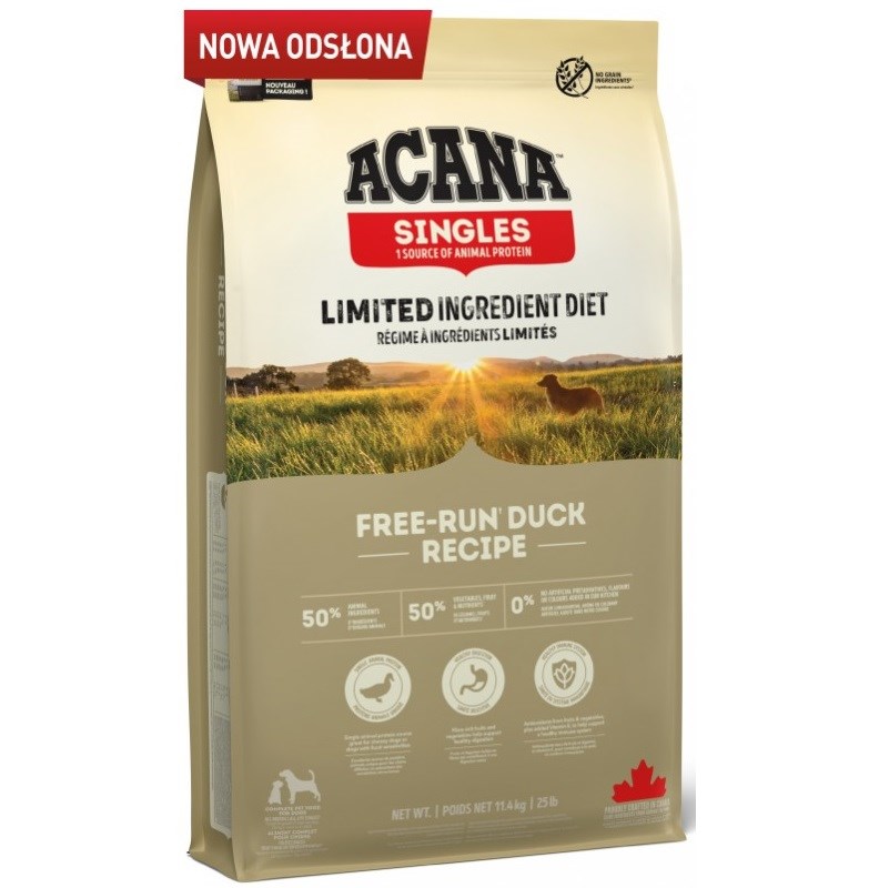 ACANA Singles Free-Run Duck - dry