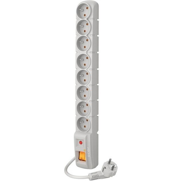 Acar  S8 Black 8 AC outlet(s)
