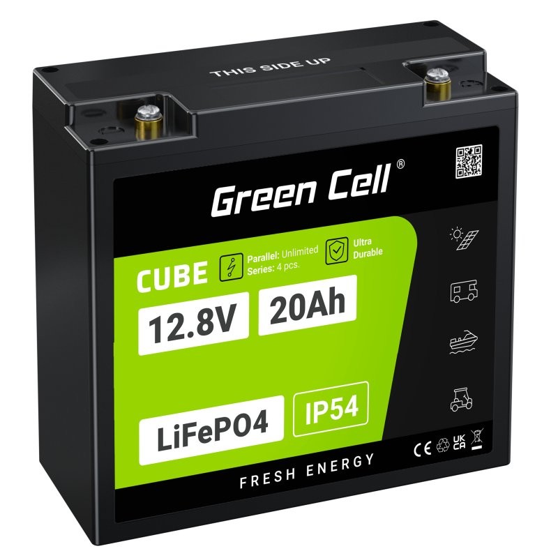 GREEN CELL  Accumulator CUBE LiFePO4 20Ah