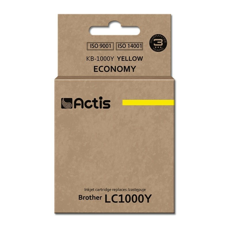 ACTIS  KB-1000Y Ink (replacement for Brother