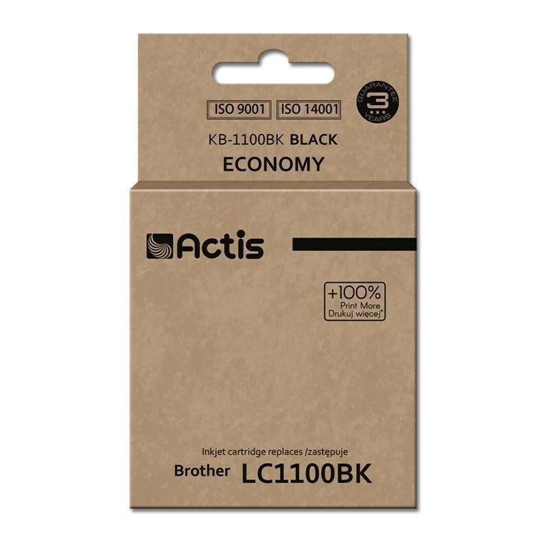 ACTIS  KB-1100Bk Ink (replacement for Brother