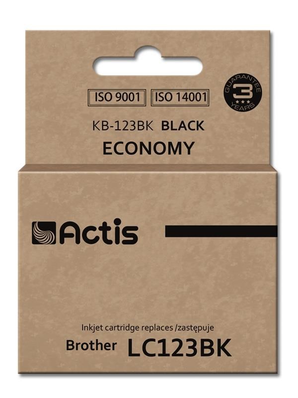 ACTIS  KB-123Bk Ink (replacement for Brother