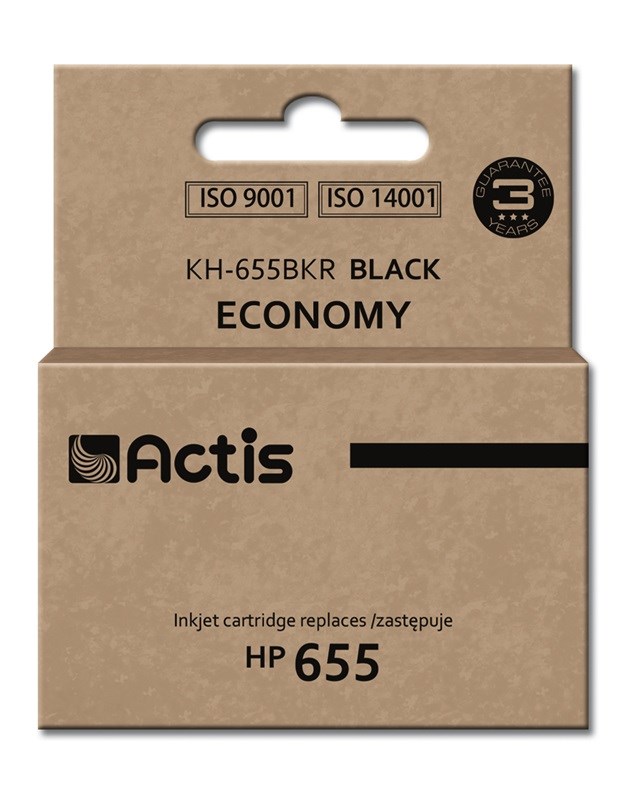 ACTIS KH-655BKR Ink (replacement HP 655