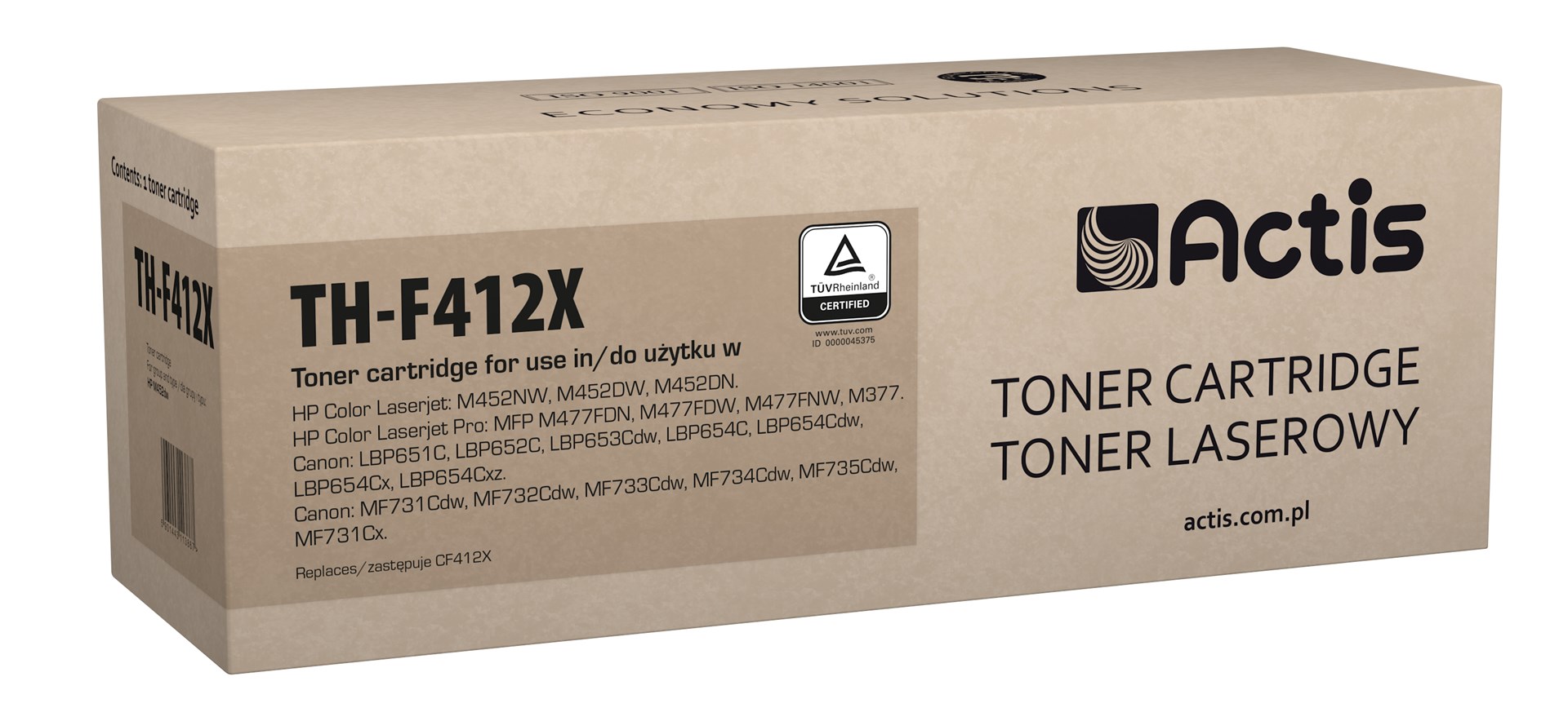 ACTIS  TH-F412X toner (replacement for HP