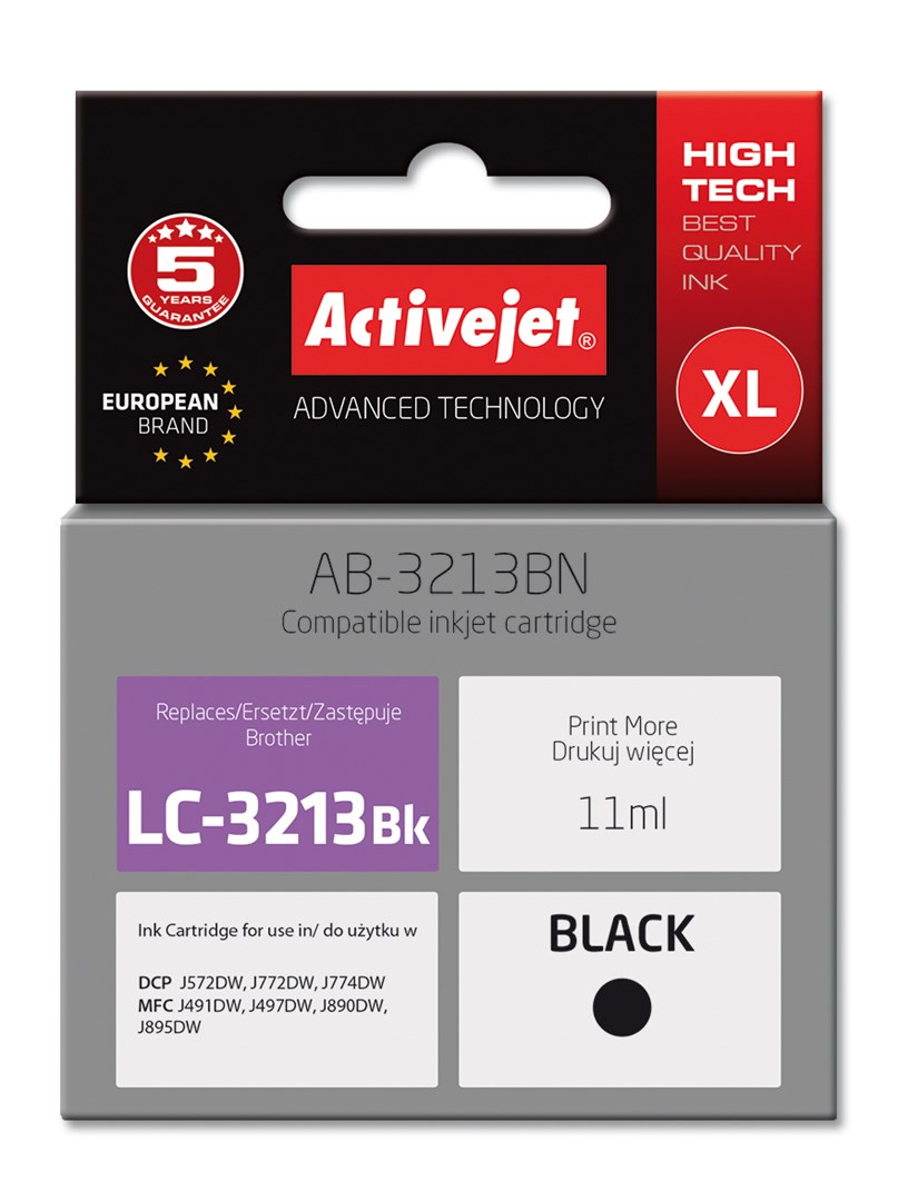 Activejet  AB-3213BN Ink Cartridge (replacement for