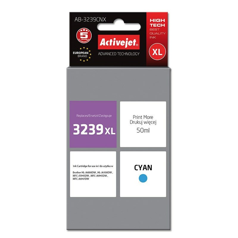 Activejet AB-3239CNX Ink cartridge (replacement for