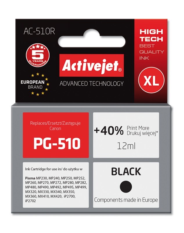 Activejet  AC-510R Ink cartridge (replacement for
