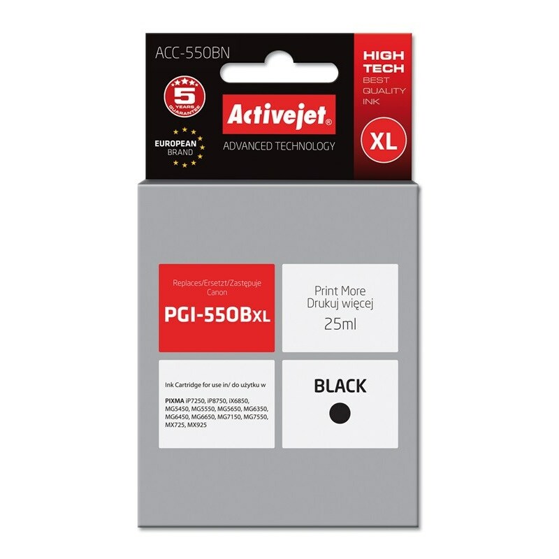 Activejet ACC-550BN Ink cartridge (replacement for