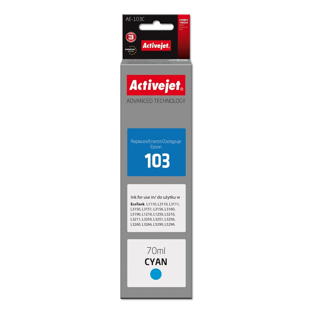 Activejet AE-103C Ink Bottle (Replaces Epson