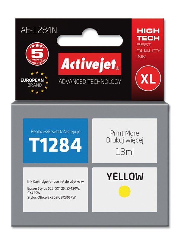 Activejet  AE-1284N Ink (replacement for Epson