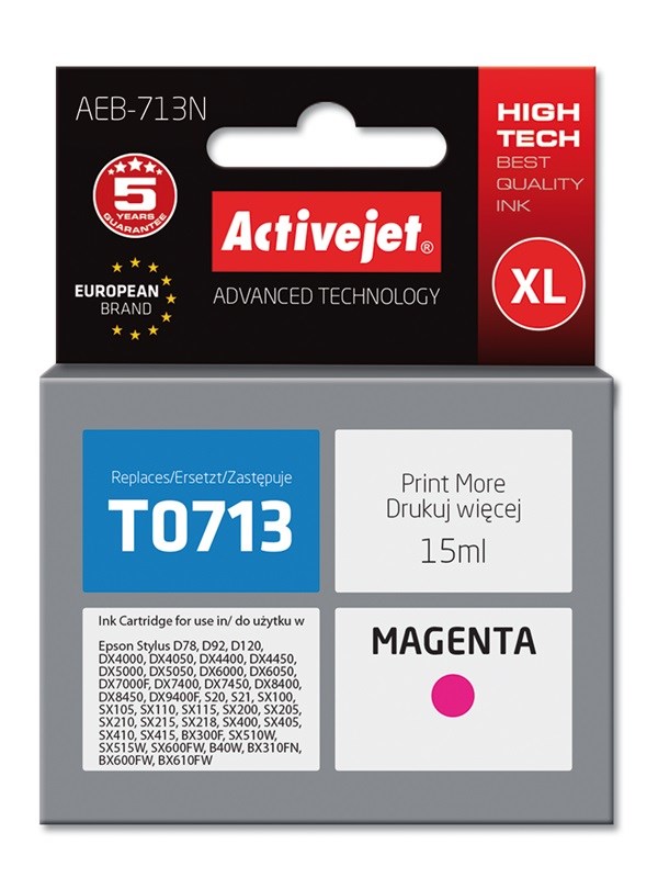 Activejet  AEB-713N Ink (replacement for Epson