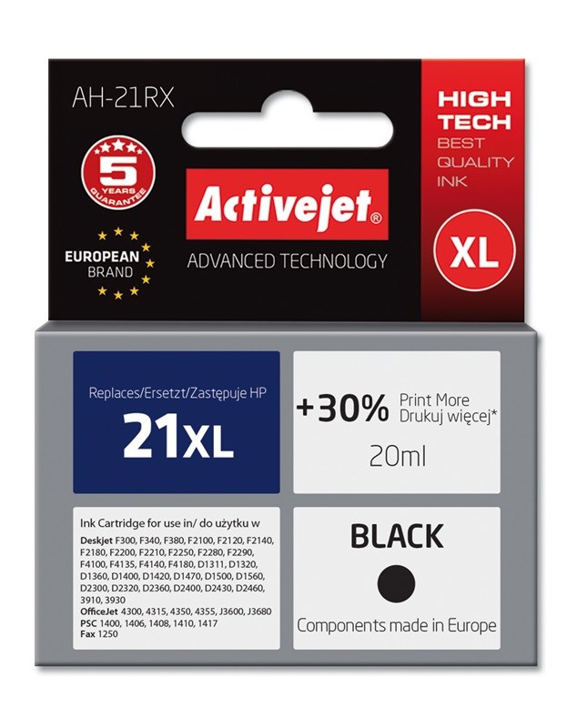 Activejet  AH-21RX Ink (replacement for HP