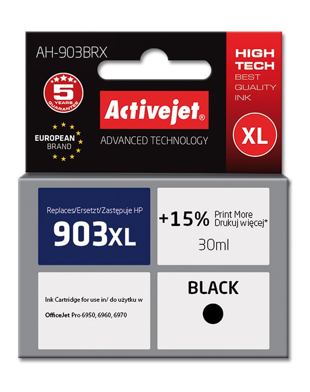 Activejet  AH-903BRX Ink (replacement for HP