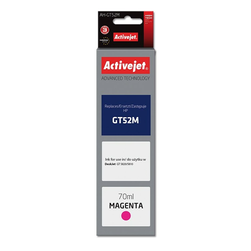 Activejet AH-GT52M Ink Bottle (Replaces HP