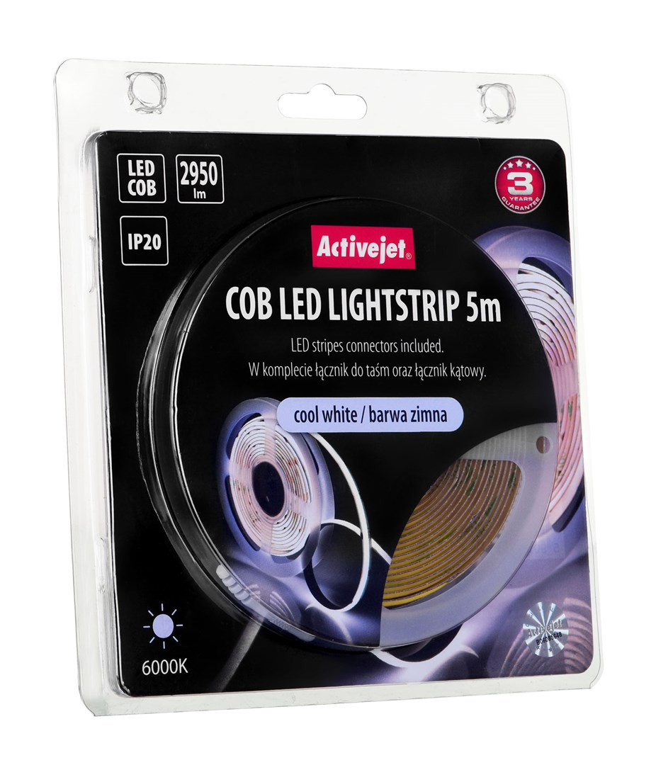 Activejet  AJE-COB 5m zim strip light