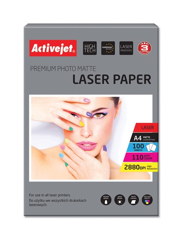 Activejet AP4-110M100L matte photo paper for