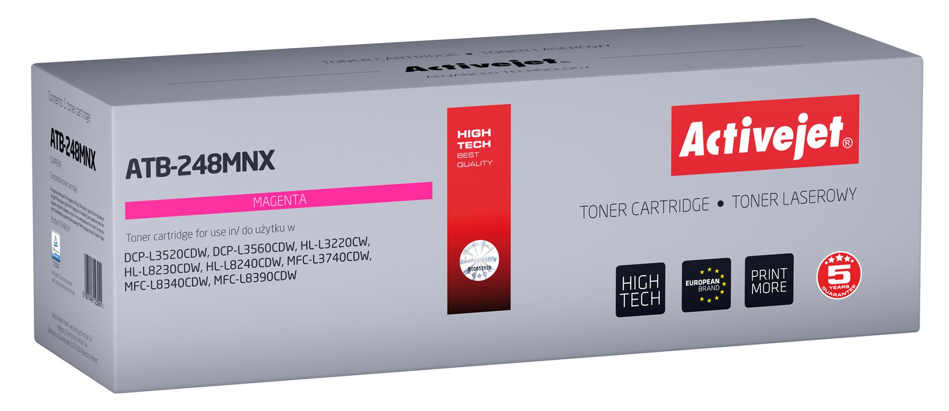 Activejet  ATB-248MNX Toner for Brother printers