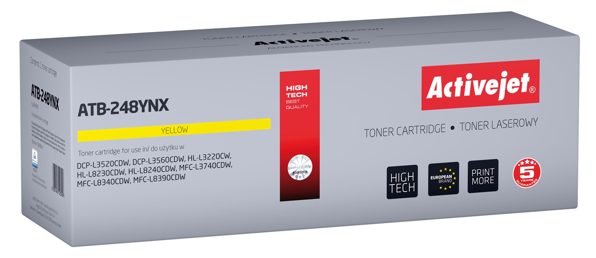 Activejet  ATB-248YNX Toner for Brother printers