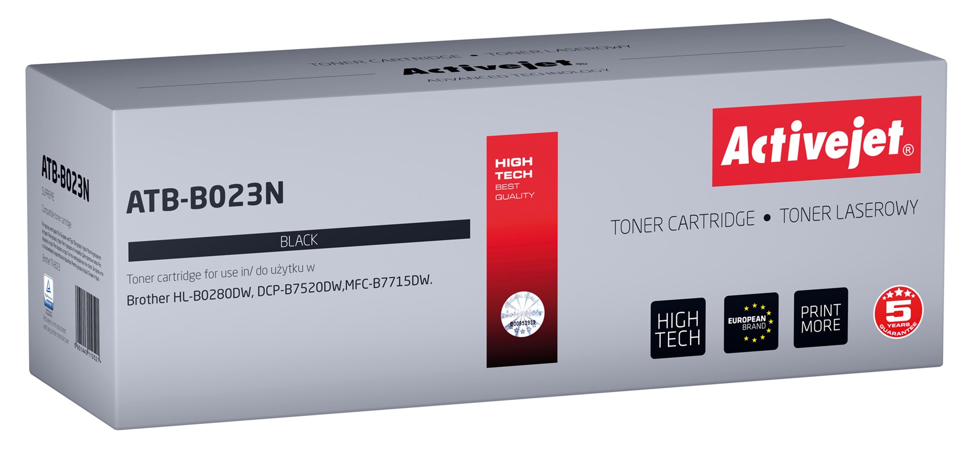 Activejet  ATB-B023N Toner (replacement for Brother