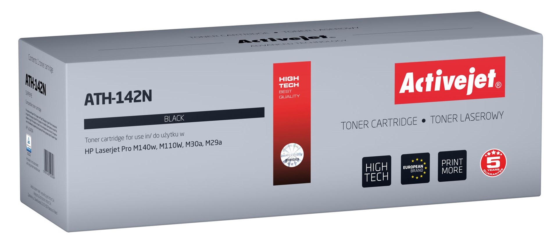 Activejet ATH-142N toner for HP printer