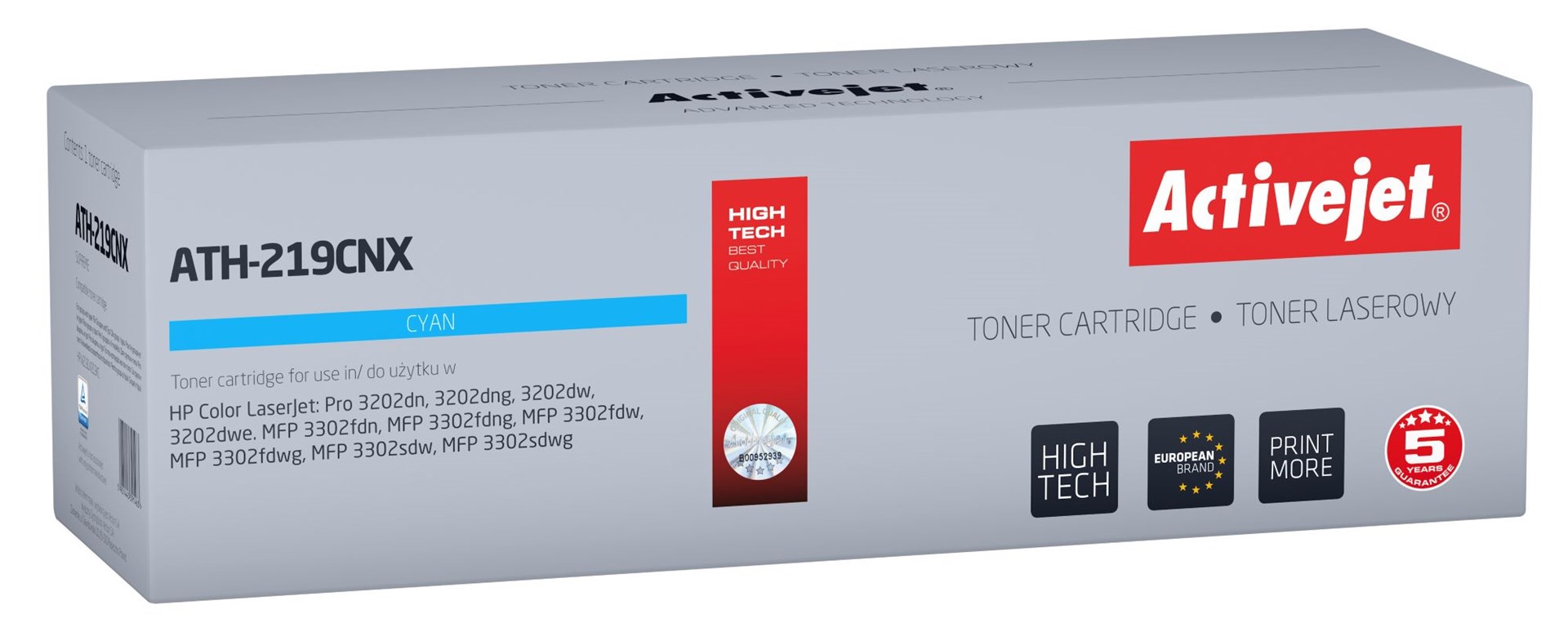 Activejet ATH-219CNX Toner for HP printer