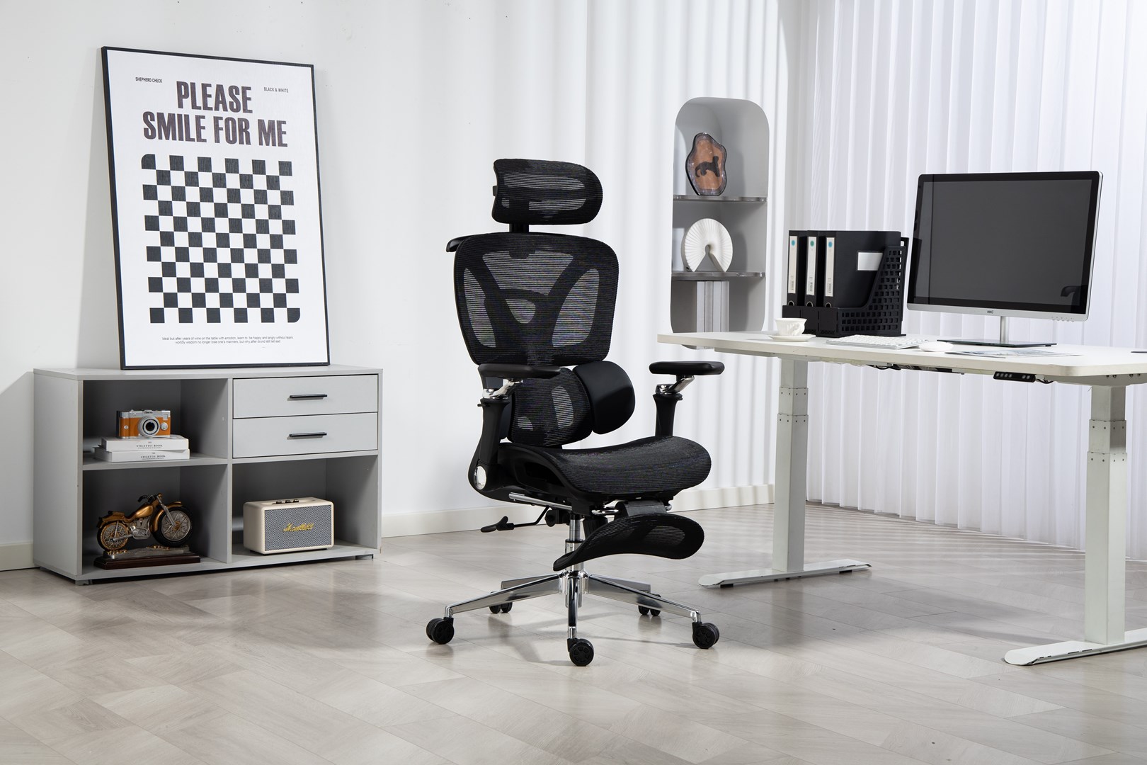 Activejet  Office chair Ergonomic YK848 black