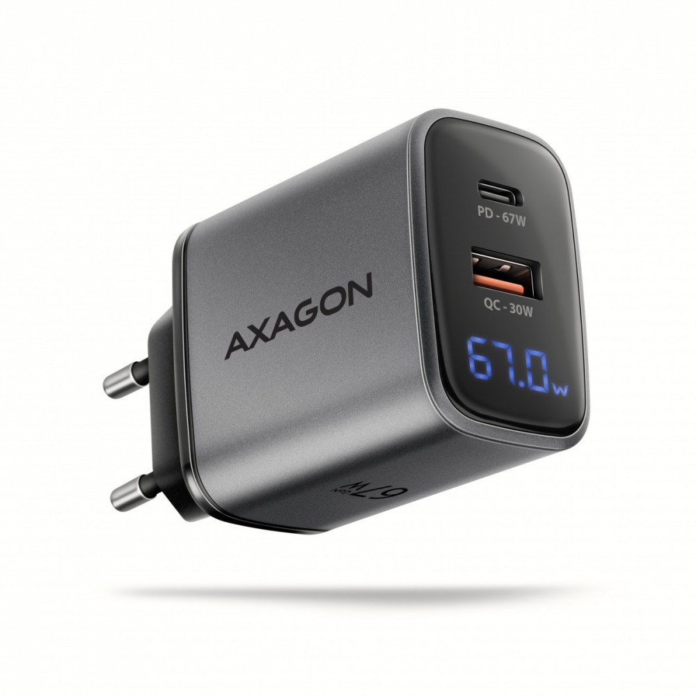 AXAGON  ACU-PQ67D PD&QC 67W wal l