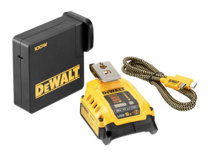 DeWalt Adapter + power adapter 100