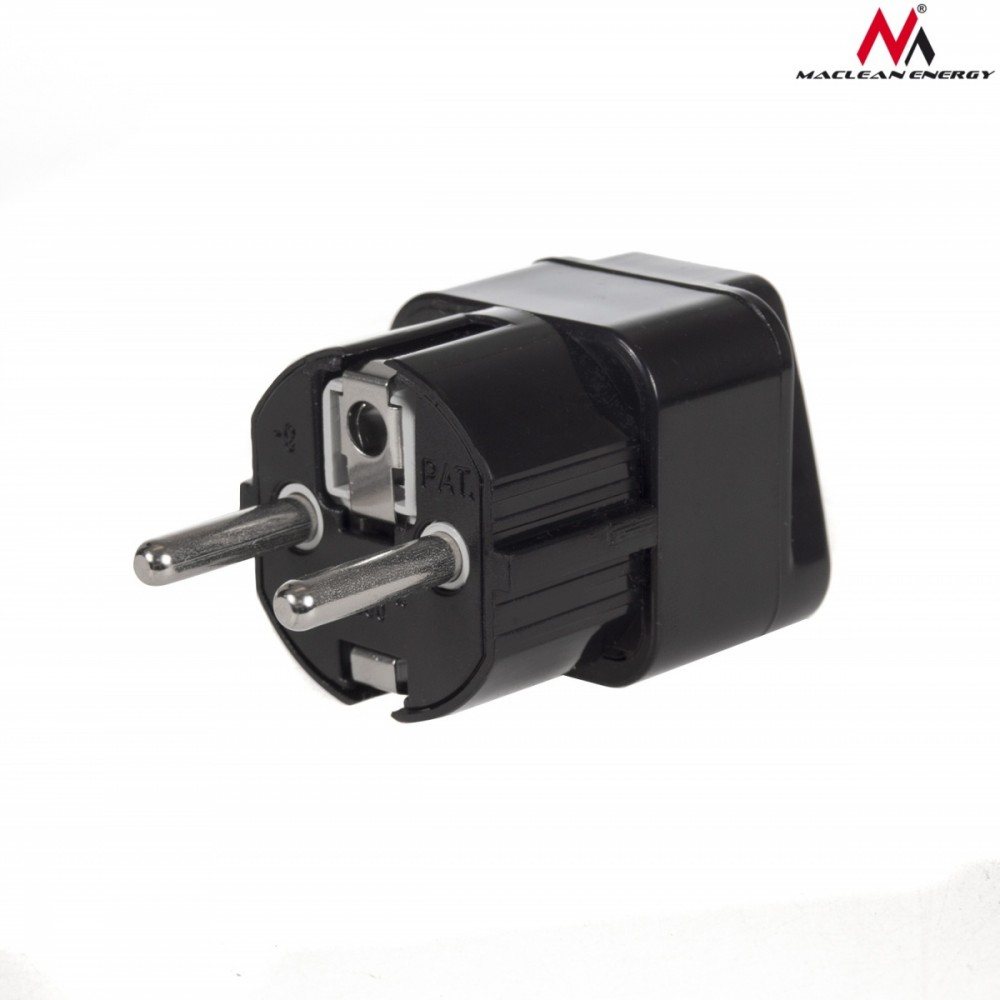 Maclean  Adapter socket UK on EU