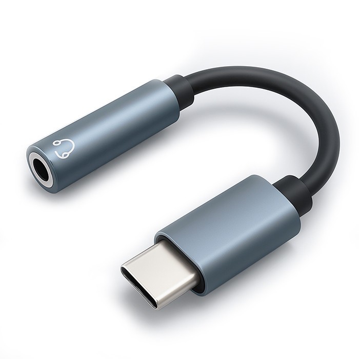 Qoltec Adapter USB C Jack 3