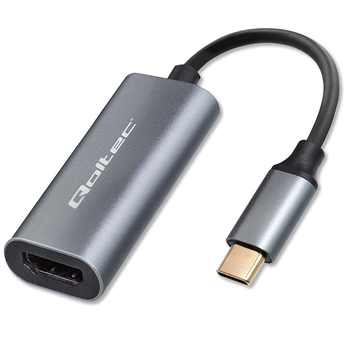 Qoltec  Adapter USB C to HDMI
